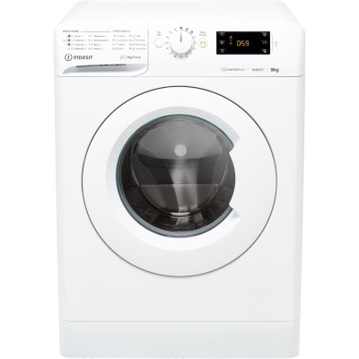 Indesit MTWE91495WUKN 9kg Washing Machine with 1400 rpm - White - B Rated 